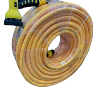 Heavy Duty Yellow Hose 30m- fitted