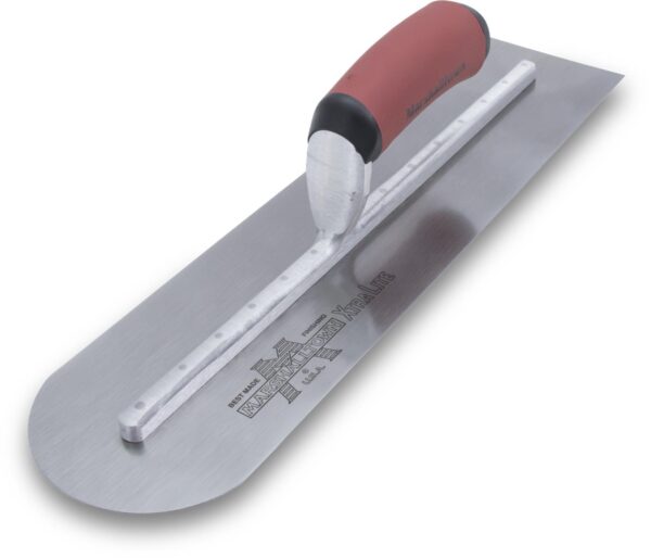 Marshalltown 18" x 4" Finishing Trowel Front End