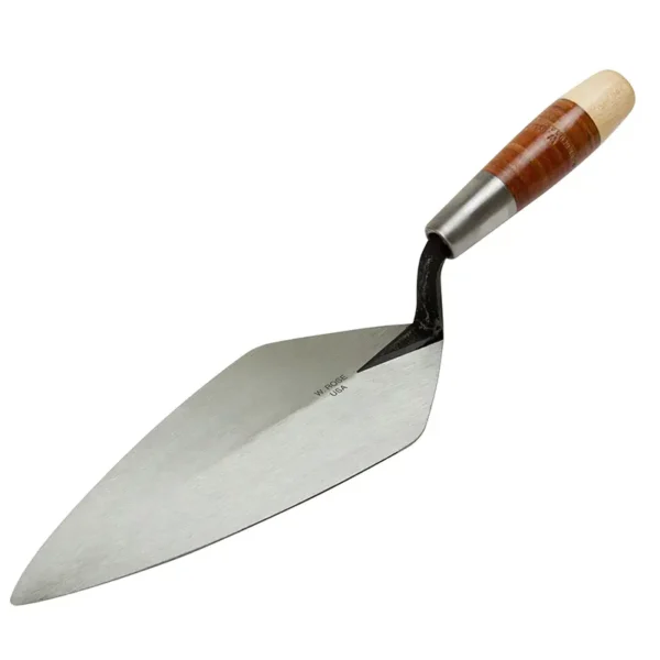 W.ROSE 13" NARROW LONDON BRICK TROWEL - LEATHER