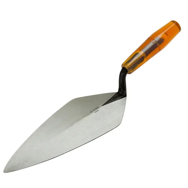 W.ROSE 13" Narrow London Brick Trowel - PLASTIC HANDLE